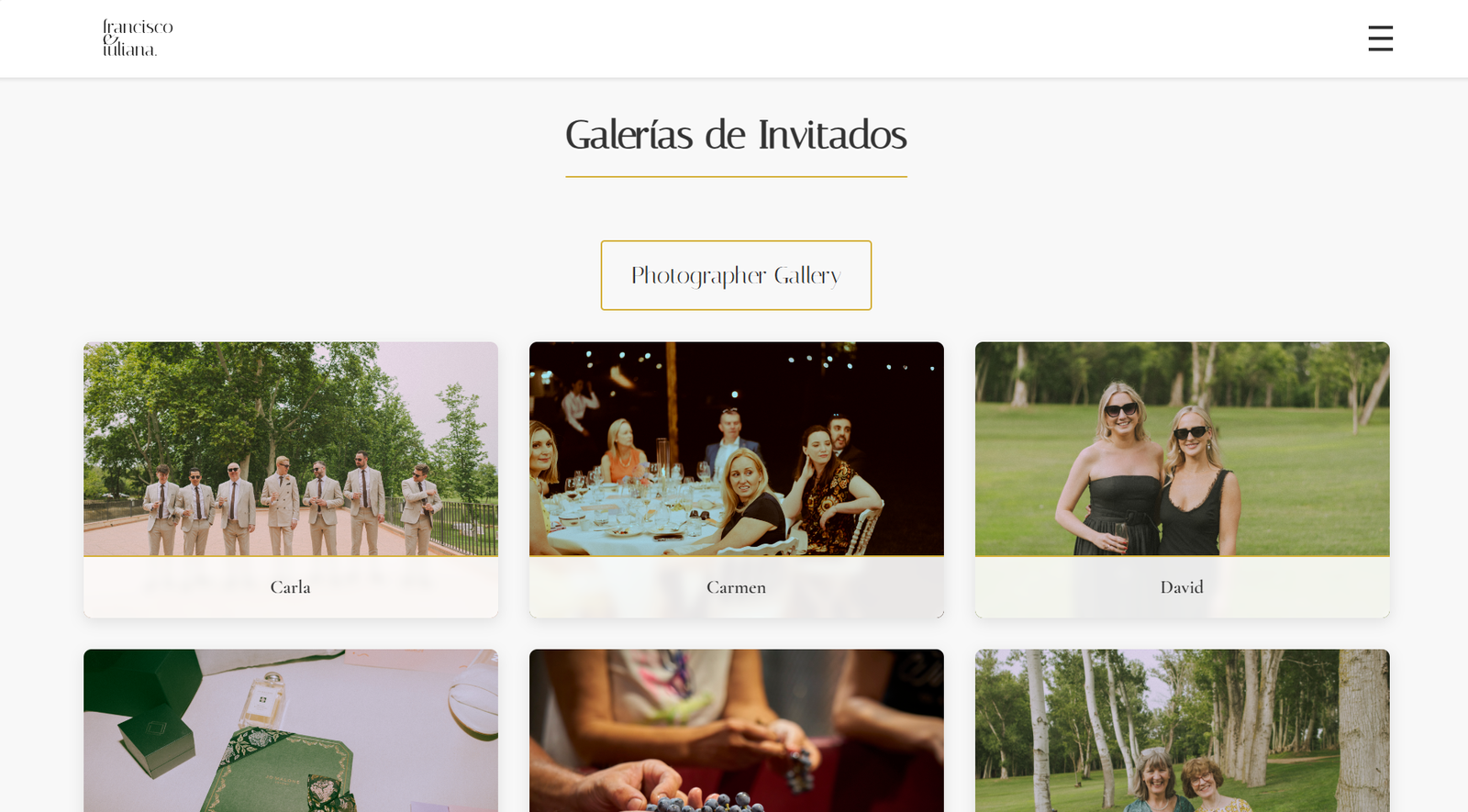Galleries example